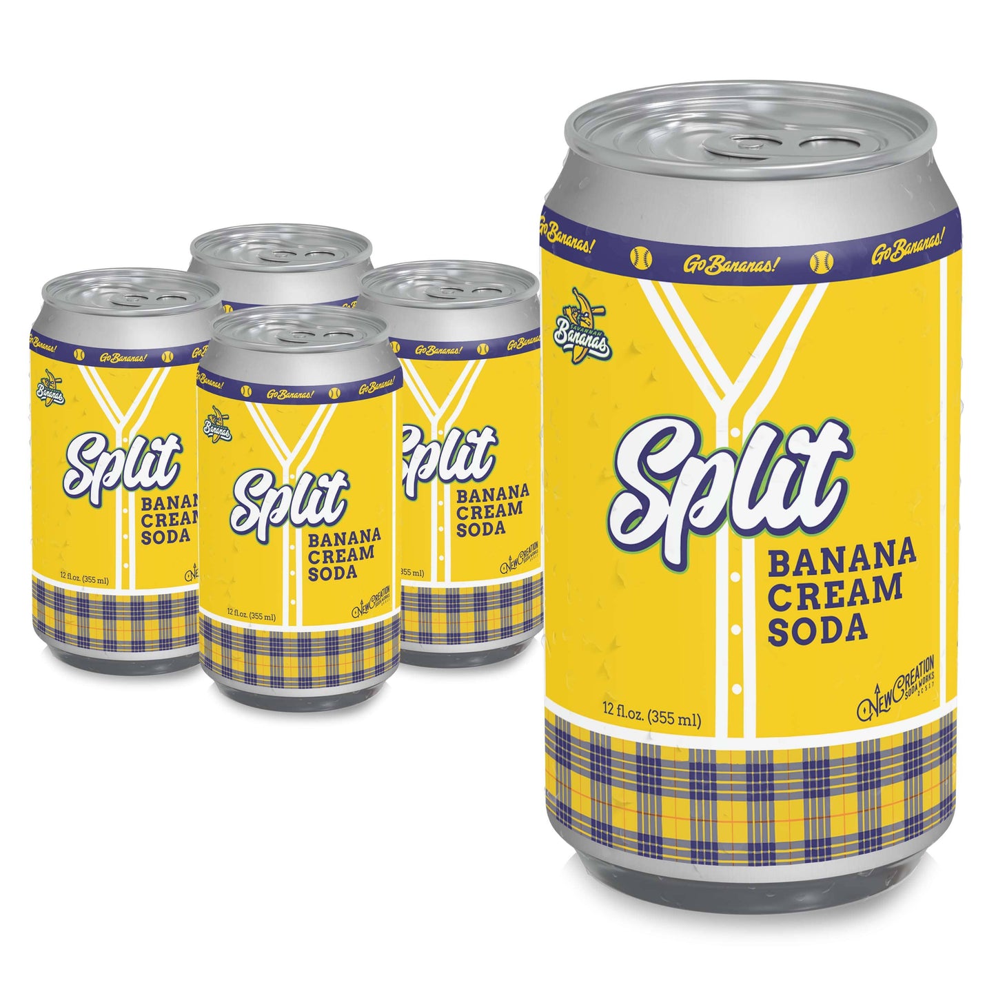 Split Banana Cream Soda (Case of 24)