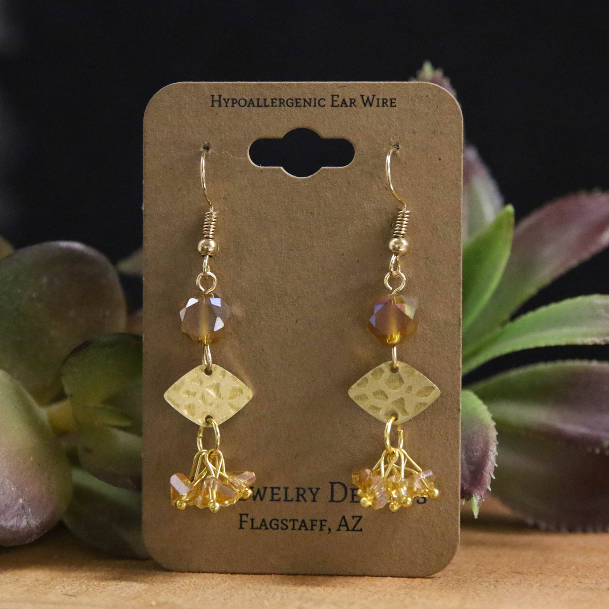 Pom Pom Earrings: Purple