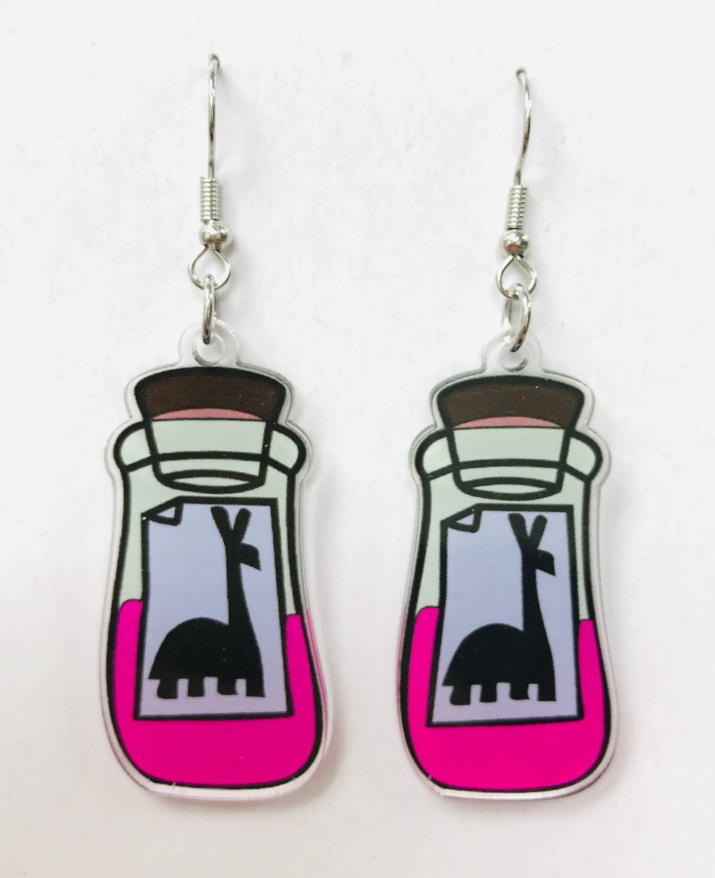 Acrylic Poison Earrings
