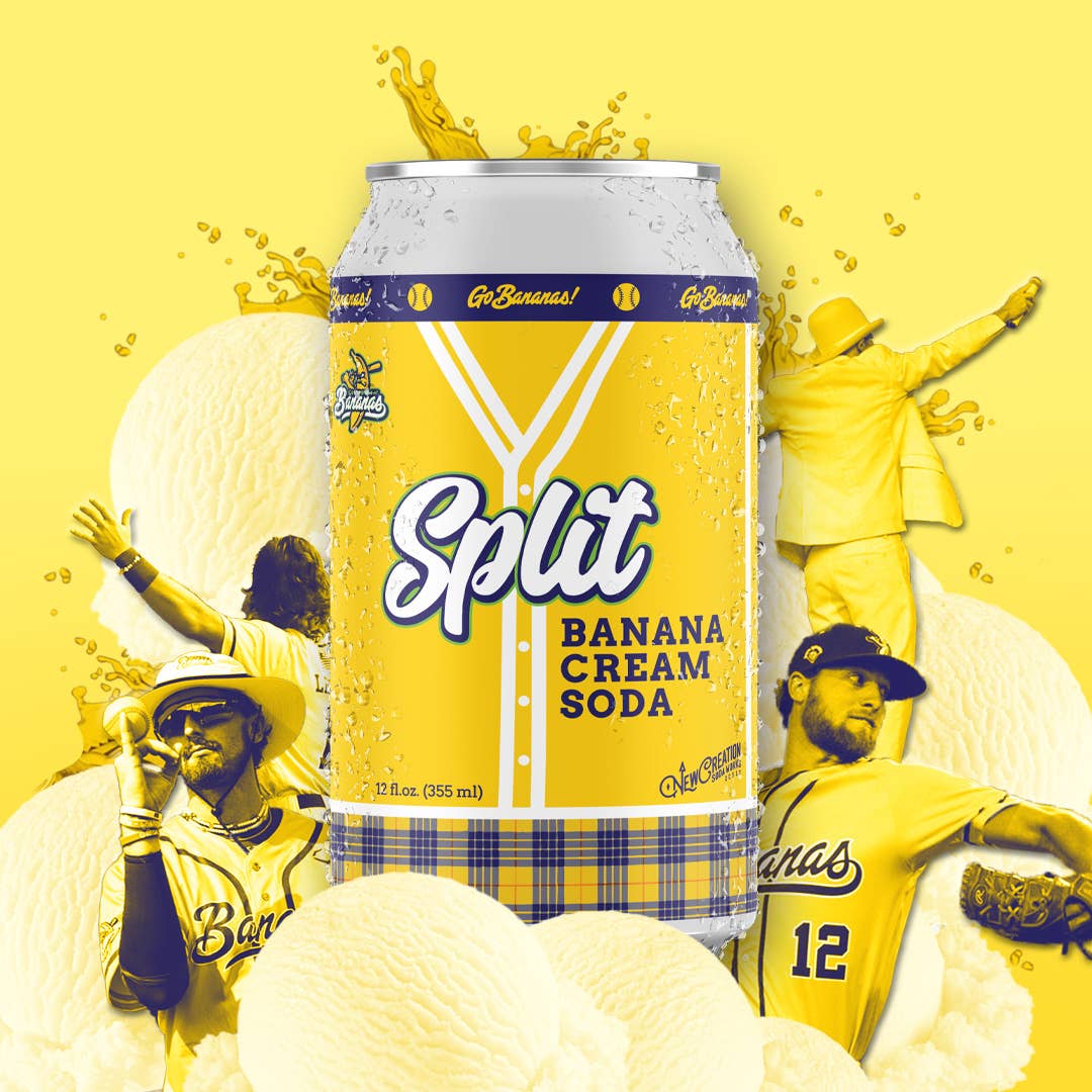 Split Banana Cream Soda (Case of 24)