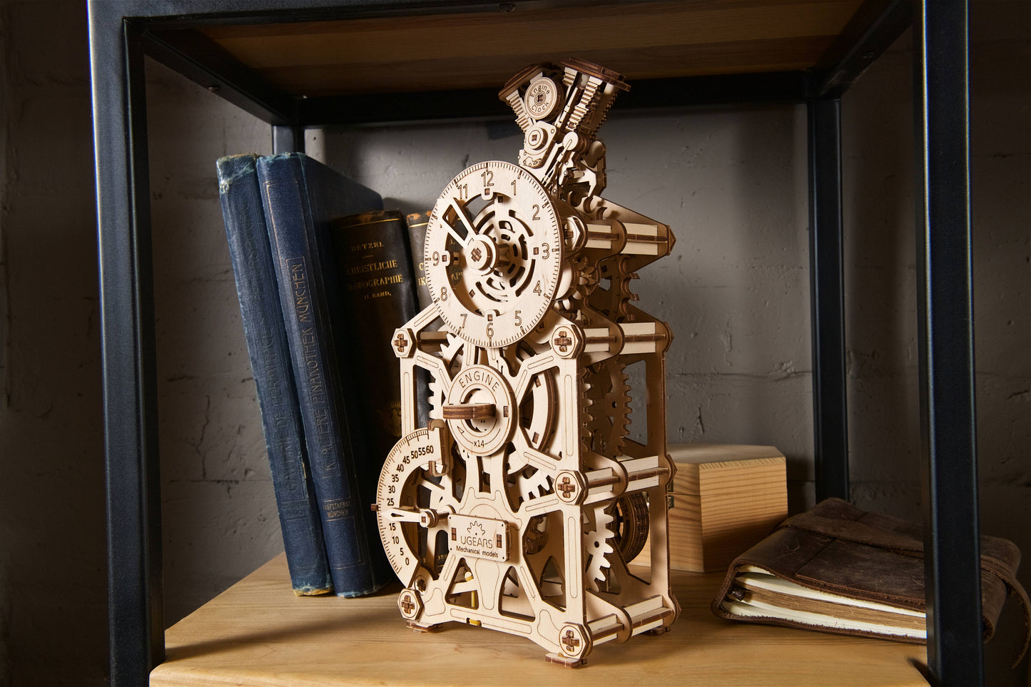 UGears Engine Clock
