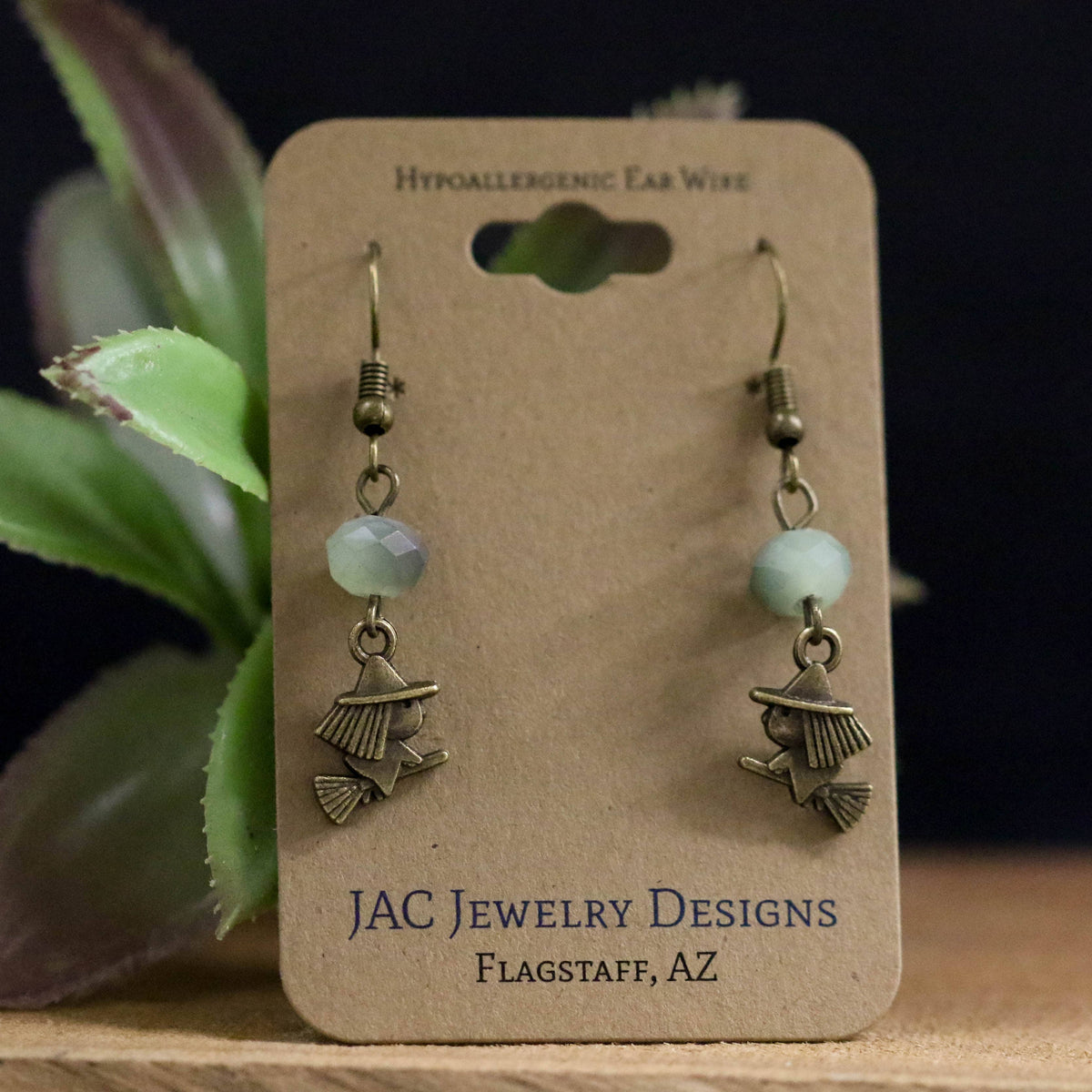 Flying Witch Earrings