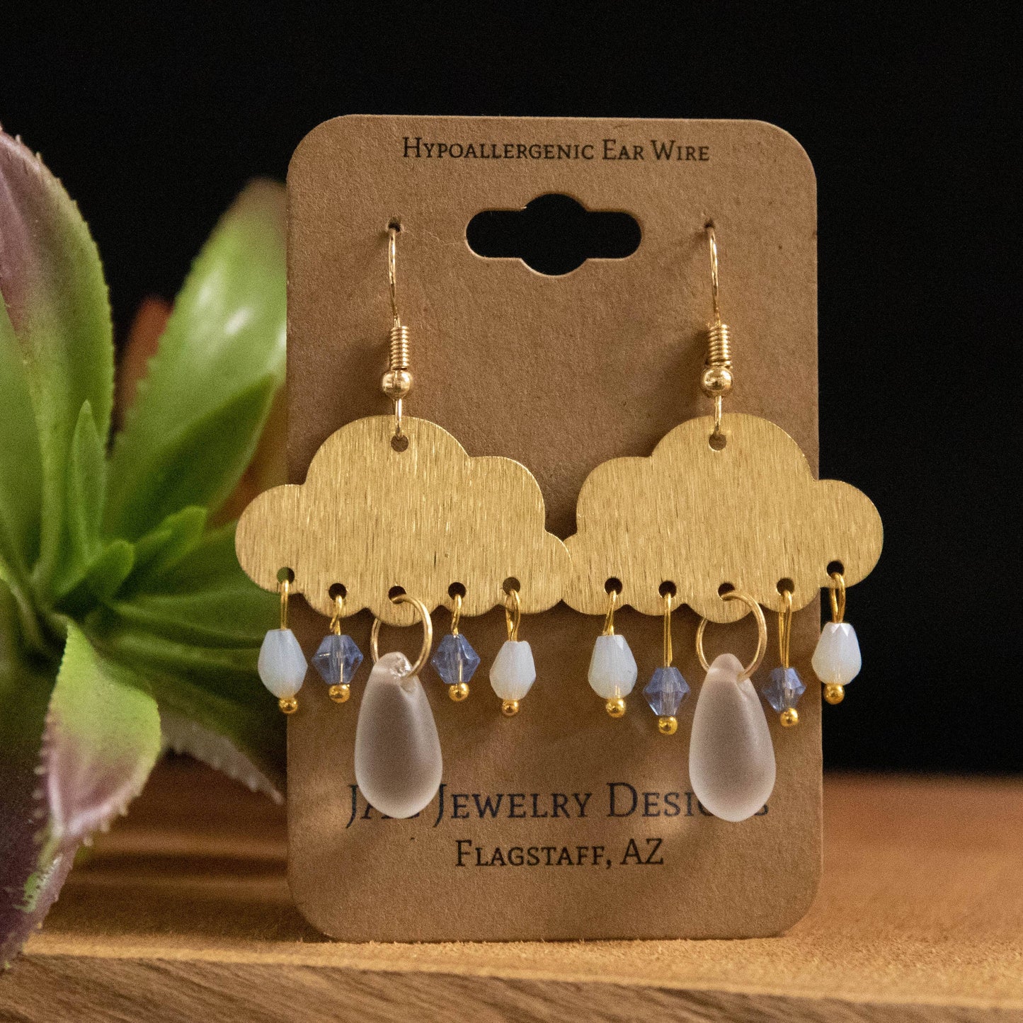 Rain Cloud Earrings