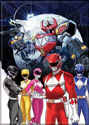 Power Rangers Group Magnet 2.5" x 3.5"