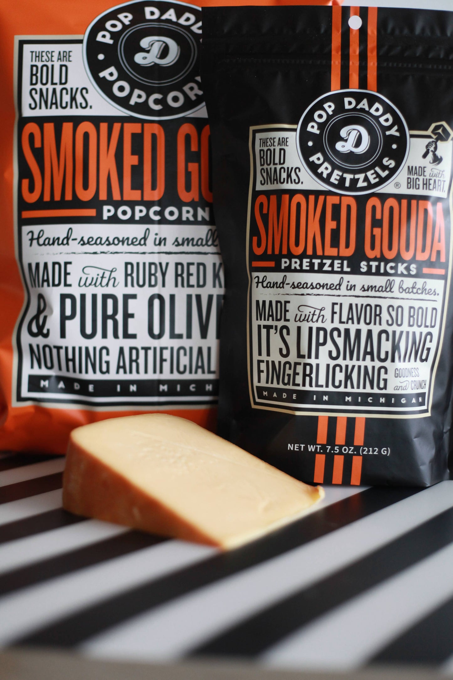 Pop Daddy – Smoked Gouda Flavored Popcorn 6.0oz