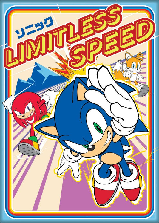 Sonic Limitless Speed Magnet
