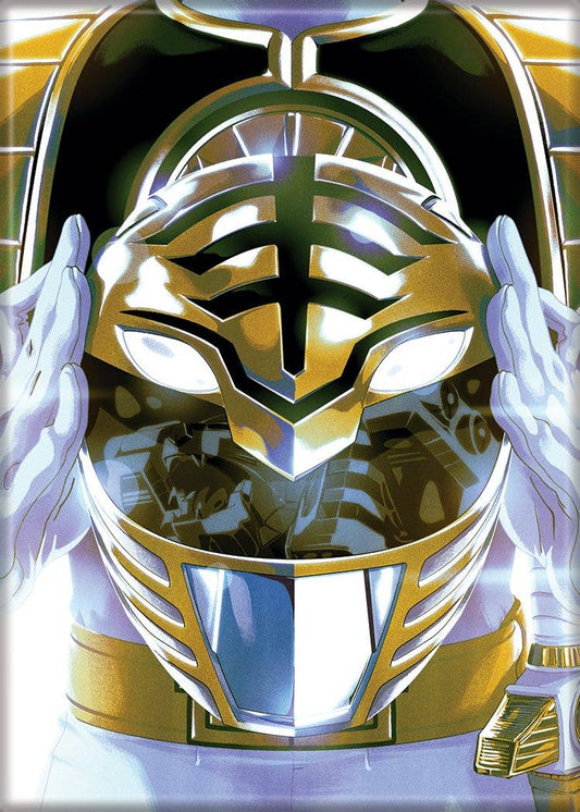 Power Rangers White Ranger Magnets 2.5" X 3.5"