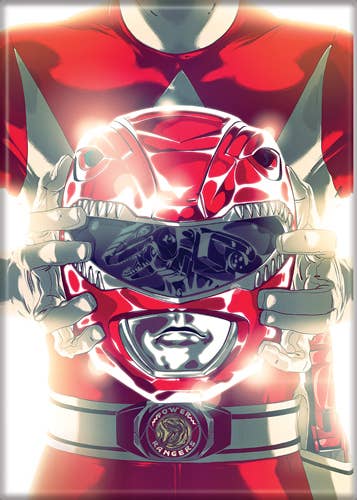 Power Rangers Red Ranger Magnet 2.5" x 3.5"