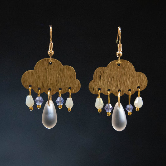 Rain Cloud Earrings