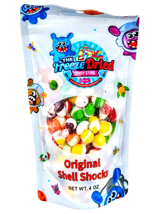 Freeze Dried Shell Shocks: Original / Singles / 4 oz