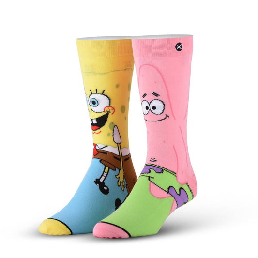 SpongeBob & Patrick Knit Socks