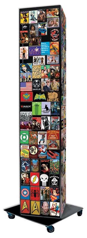 FLOOR DISPLAY - 12" x 12" x 60" Displays