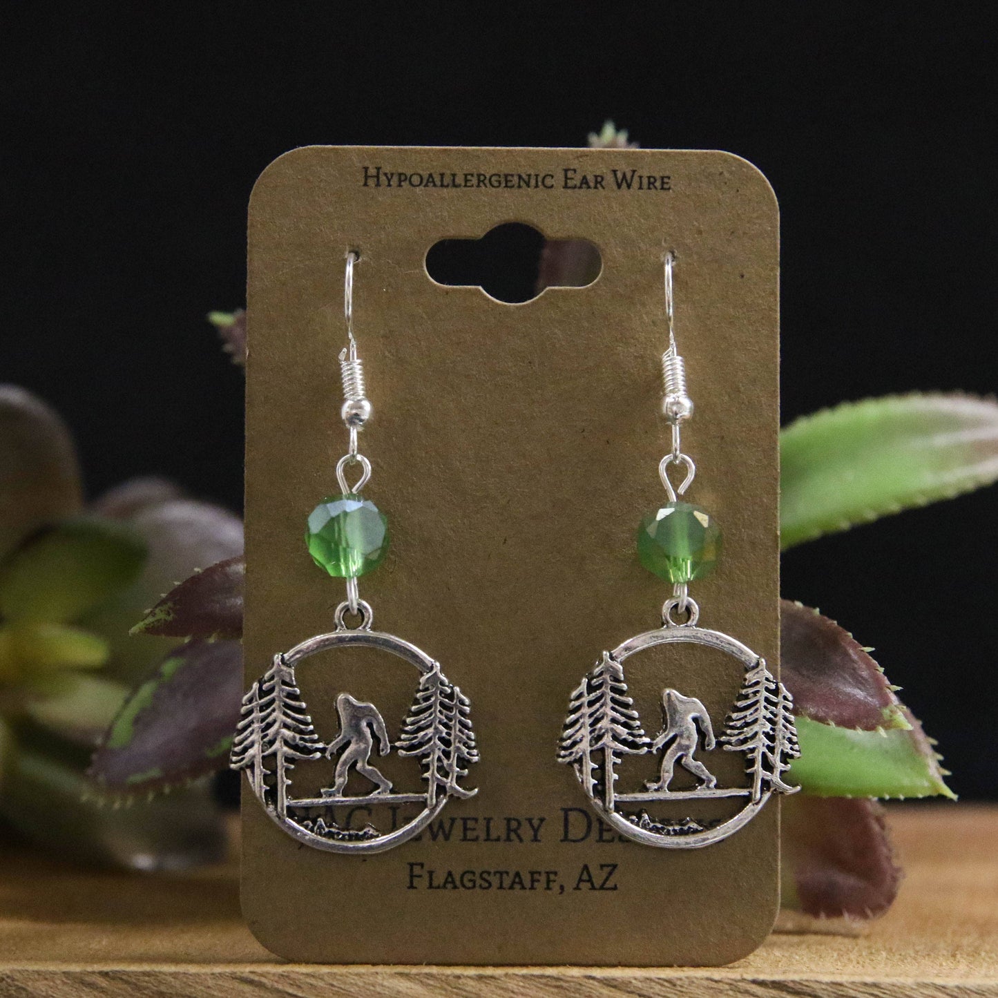 Bigfoot Earrings