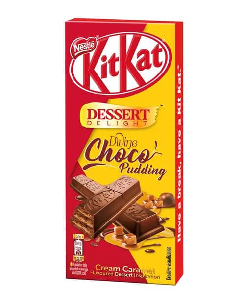 Kit Kat Dessert Delight Cream Caramel 50g, Case 12ct: Default Title