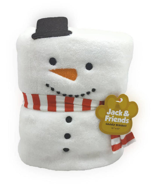 Snowman Cuddly Blanket