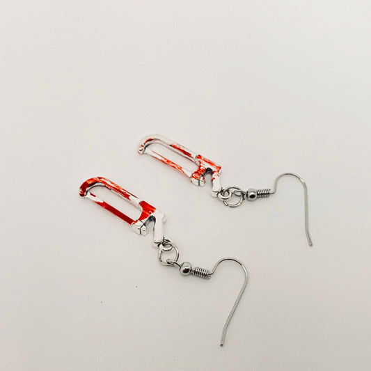 Terror Halloween Dress Up Blood Earrings