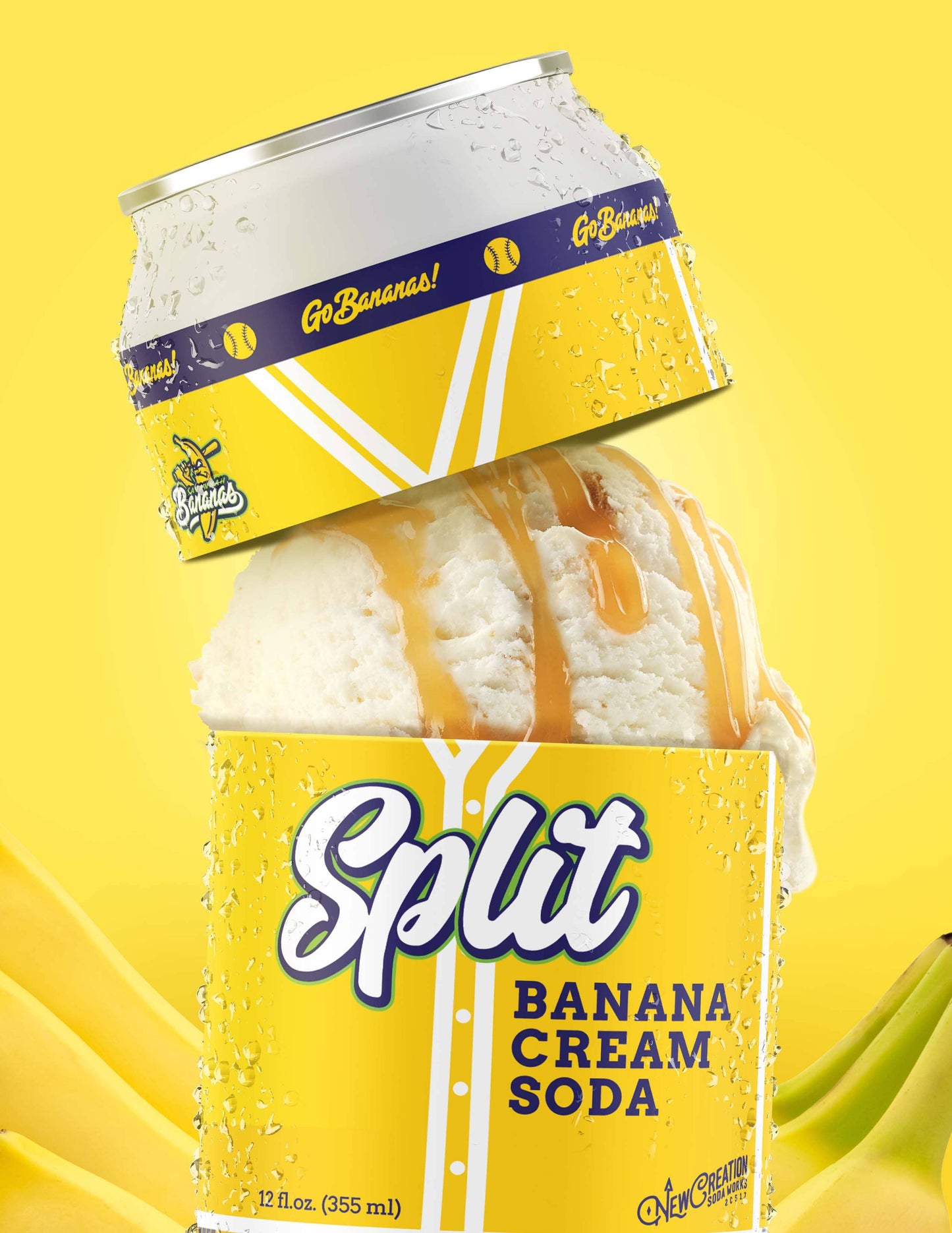 Split Banana Cream Soda (Case of 24)