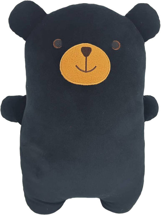 Black Bear 3-in-1 Pillow, Plush and Blanket