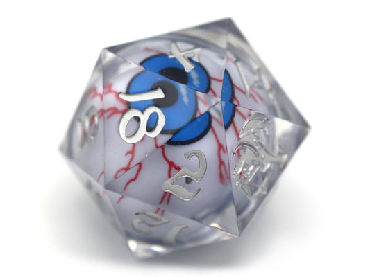 Sharp Edged Resin LED 55mm D20 - Always Watching Blu