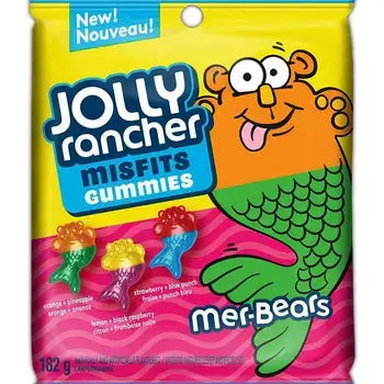Jolly Rancher Misfit Mer-Bear Gummy 182g- 10 ct: Default Title